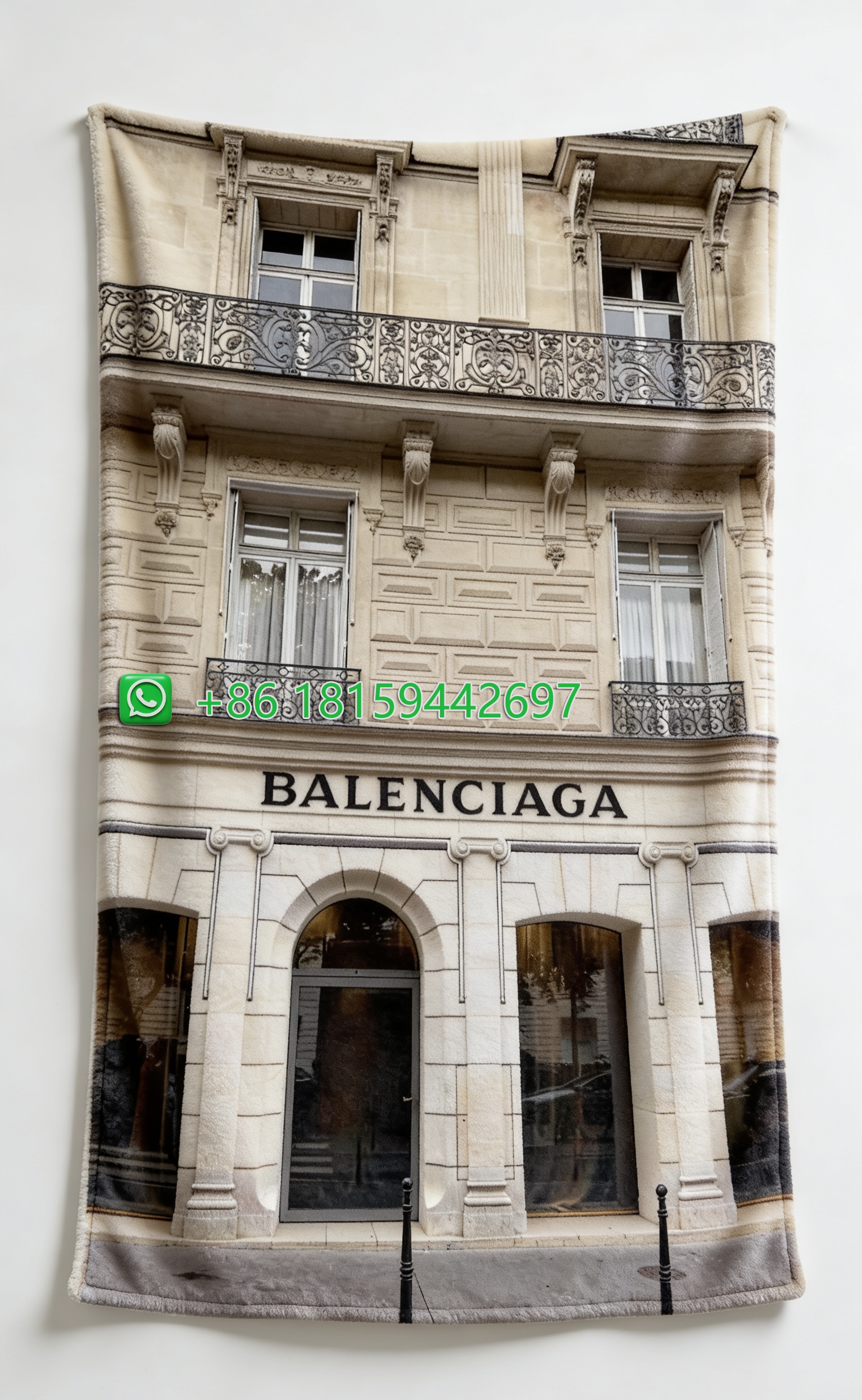Balenciaga Throw Blankets